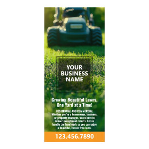 Gräsmatta Services - Mining, Edging Landscaping Reklamkort