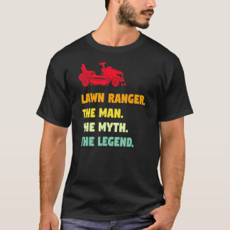 Gräsmatta Skogsvaktarn Mannen Gräsmatta Skogsvakta T Shirt