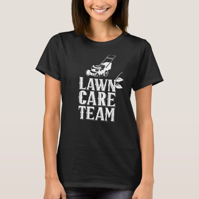 Gräsmatta Team Grass Mowcut T Shirt (Framsida)