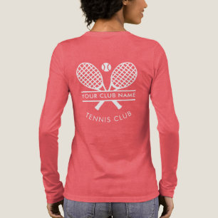 Gräsmatta Tennis Klubb Namn Team Players Racket Mo T Shirt