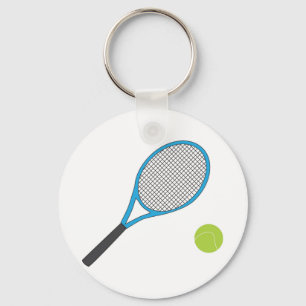Gräsmatta Tennis Nyckelring