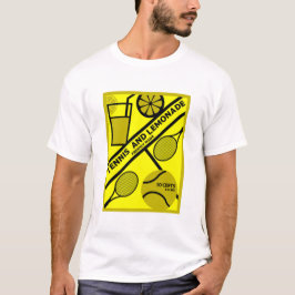 Gräsmatta tennis Player Graphic Art T Shirt