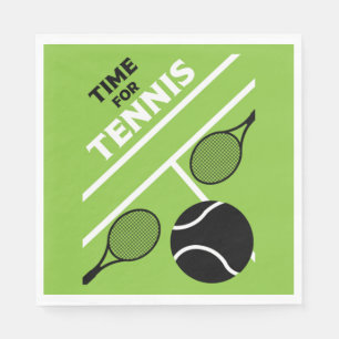Gräsmatta Tennis Players Napkin Pappersservett