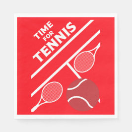 Gräsmatta Tennis Players Pappersservett