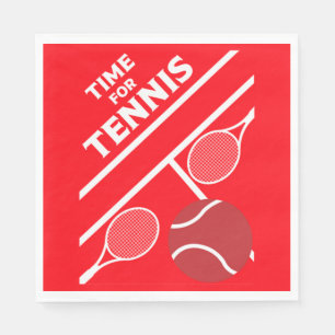 Gräsmatta Tennis Players Pappersservett