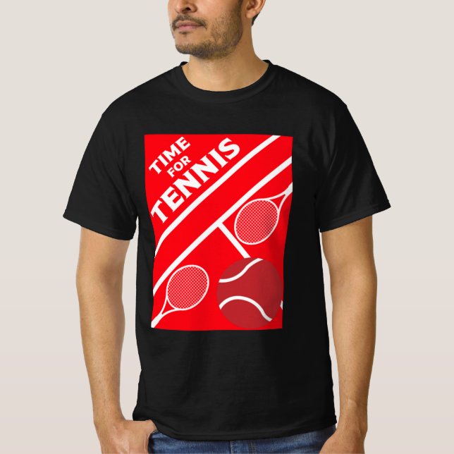 Gräsmatta Tennis Players T Shirt (Framsida)
