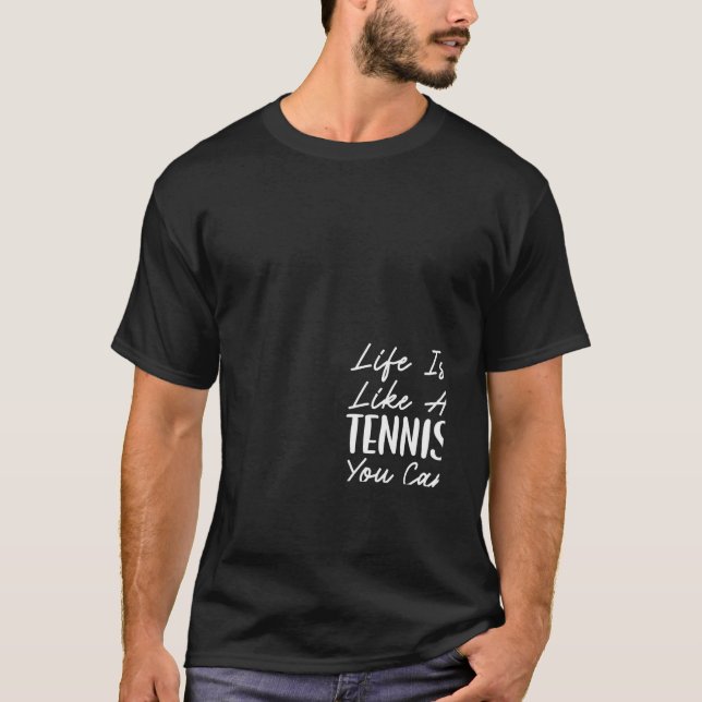 Gräsmatta Tennis Sport Tennis Players Tennis T Shirt (Framsida)