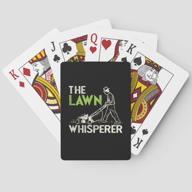 Gräsmatta Whisperer Casinokort (Baksidan)