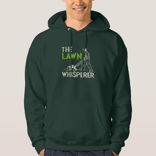 Gräsmatta Whisperer Hoodie (Framsida)