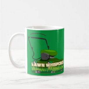 GRÄSMATTA WHISPERER-lustig  gåva Kaffemugg