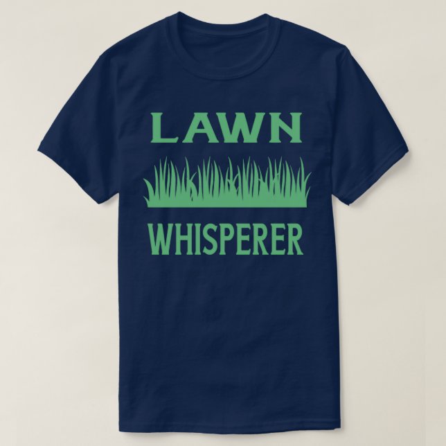 Gräsmatta Whisperer T Shirt (Design framsida)
