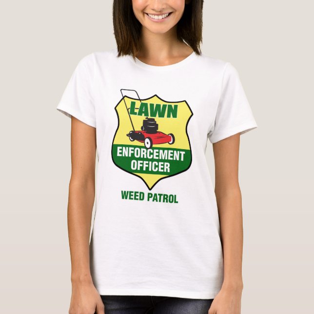 Gräsmattaframtvingandet kommenderar t-shirt (Framsida)