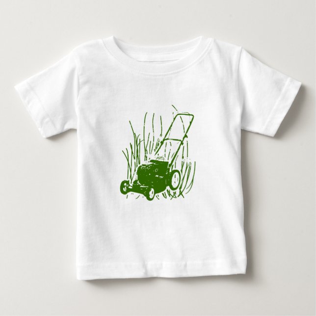 Gräsmattagräsklippningsmaskin T-shirt (Framsida)