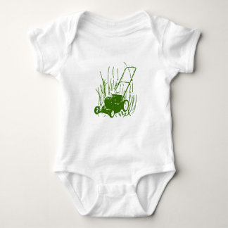 Gräsmattagräsklippningsmaskinspädbarn en Bodysuit T-shirt