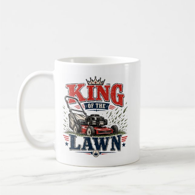 Gräsmattans kung kaffemugg (Vänster)