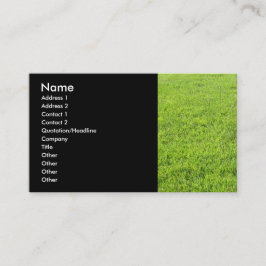 Gräsmattaomsorg Visitkort