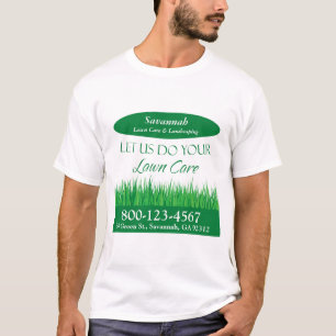 Gräsmattaomsorgskjorta T-shirt