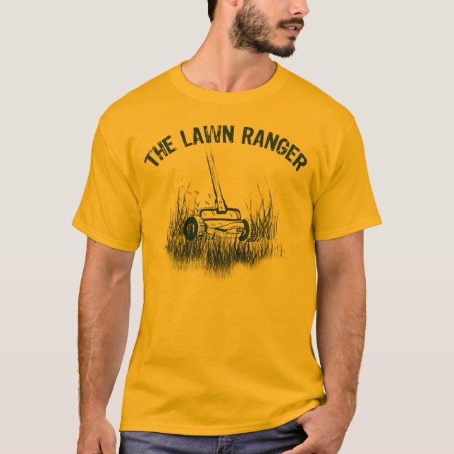 Gräsmattaskogsvaktare T-shirt (Framsida)