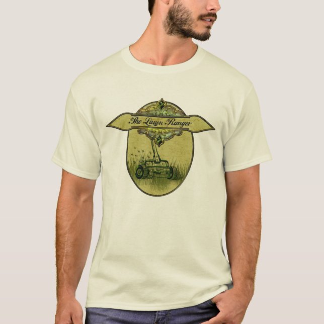 Gräsmattaskogsvaktaren Tee Shirt (Framsida)