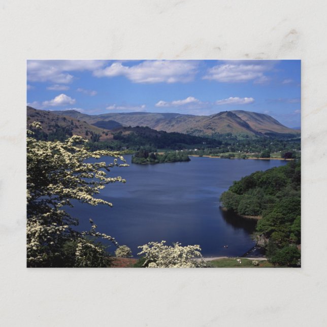 Grasmere och Helm Crag Cumbria England Vykort (Framsida)