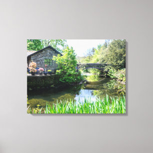 Grasmere Rothay River view kanvastryck