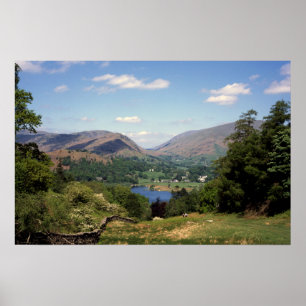 Grasmere Sjö District England Poster