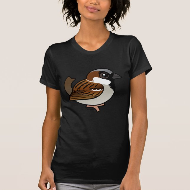 Gråsparv T-shirt (Framsida)