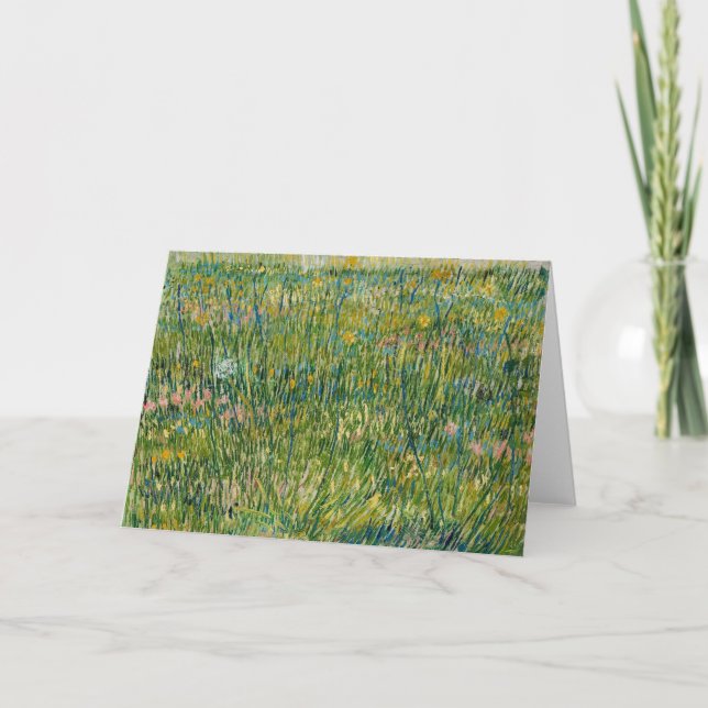 Gräspatch | Vincent van Gogh Kort (Framsida)