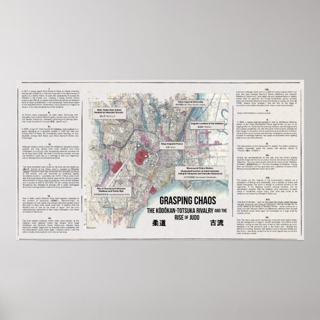 Grasping Chaos: Judos Stiga upp Poster (Framsidan)