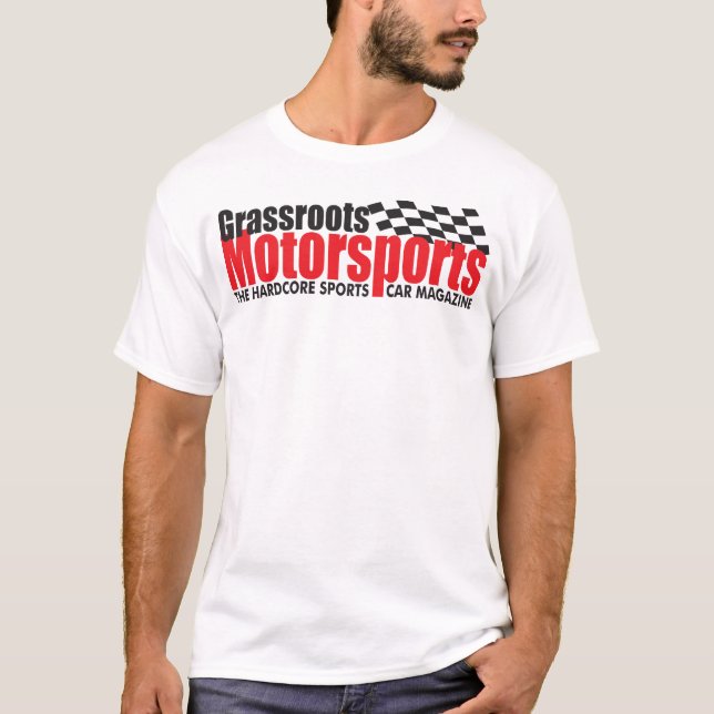 GräsrotMotorsportsT-tröja T-shirt (Framsida)