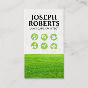 Grass Fält Logotyper Visitkort