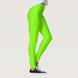 Grass Grönt Solid Färg | Klassisk | ELEGANT Leggings