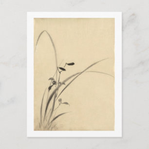 Grass, Hokusai Japansk finkonst Vykort