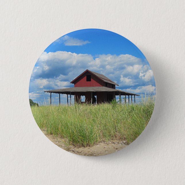 Grass Island Button Knapp (Framsida)
