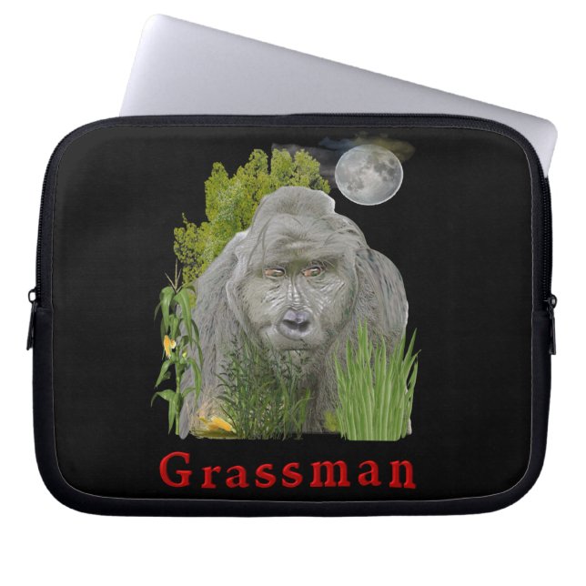 Grass man laptop fodral (Framsidan)