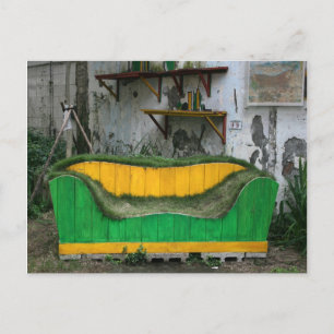 Grass soffa vykort