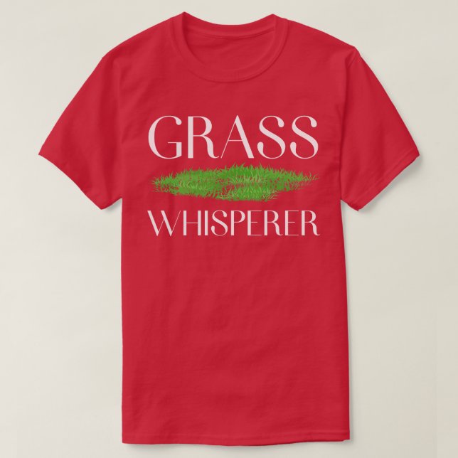 Grass Whisperer T Shirt (Design framsida)