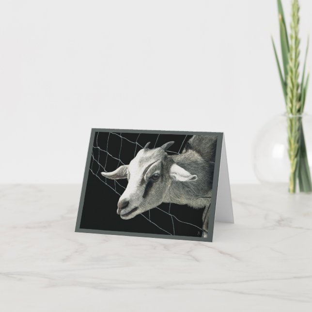 "Grässen är alltid grönare" - getkort Kort (Framsida)