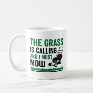 Grässen ropar och jag måste mulla kaffemugg