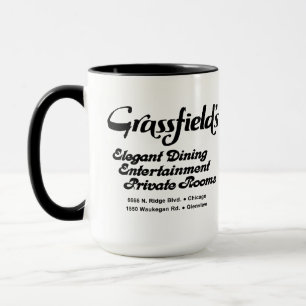 Grassfields restauranger, Chicago, Glenview, ILL Mugg