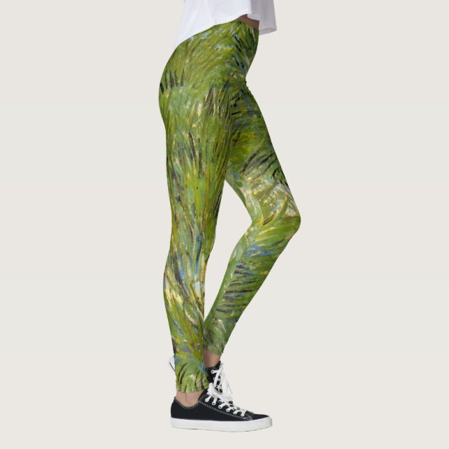 Grassklumpar av Vincent van Gogh Leggings (Höger)
