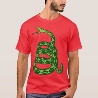 Grassless Grönt Gadsden Snake T Shirt