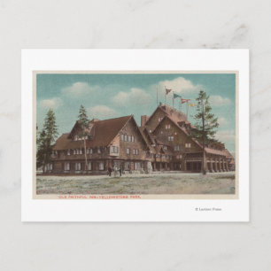 Gråsten, WYView of Hela gamla Faithful Inn Vykort