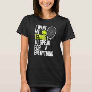 Grästenniracket Sport Tennis T Shirt