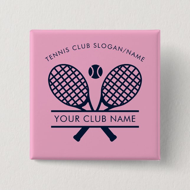 Grästennis Klubb Namn Lag Tränare Rosa Knapp (Framsida)