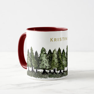 Grästräd med namn mugg