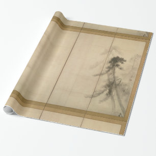 Grästräd vid Hasegawa Tohaku det 16th århundrad Presentpapper