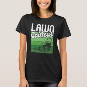 Grästriör Gräsklippare Gräsklippning Pappa T Shirt