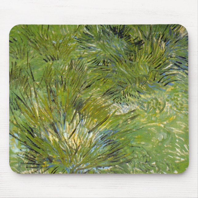 Grästuvor av Vincent van Gogh Musmatta (Framsidan)
