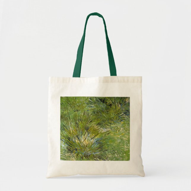 Grästuvor av Vincent van Gogh Tygkasse (Framsidan)